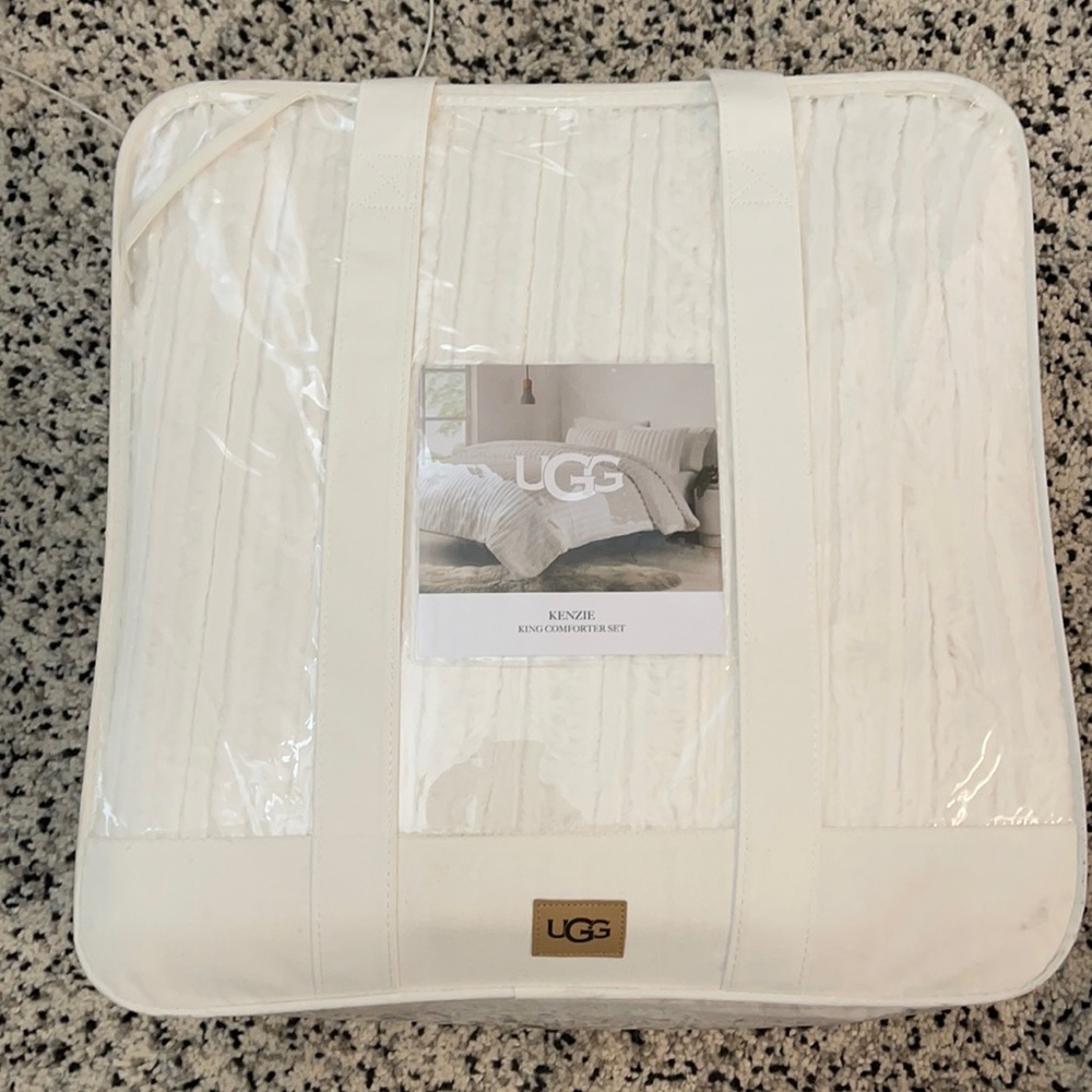 New UGG queen size white comforter!